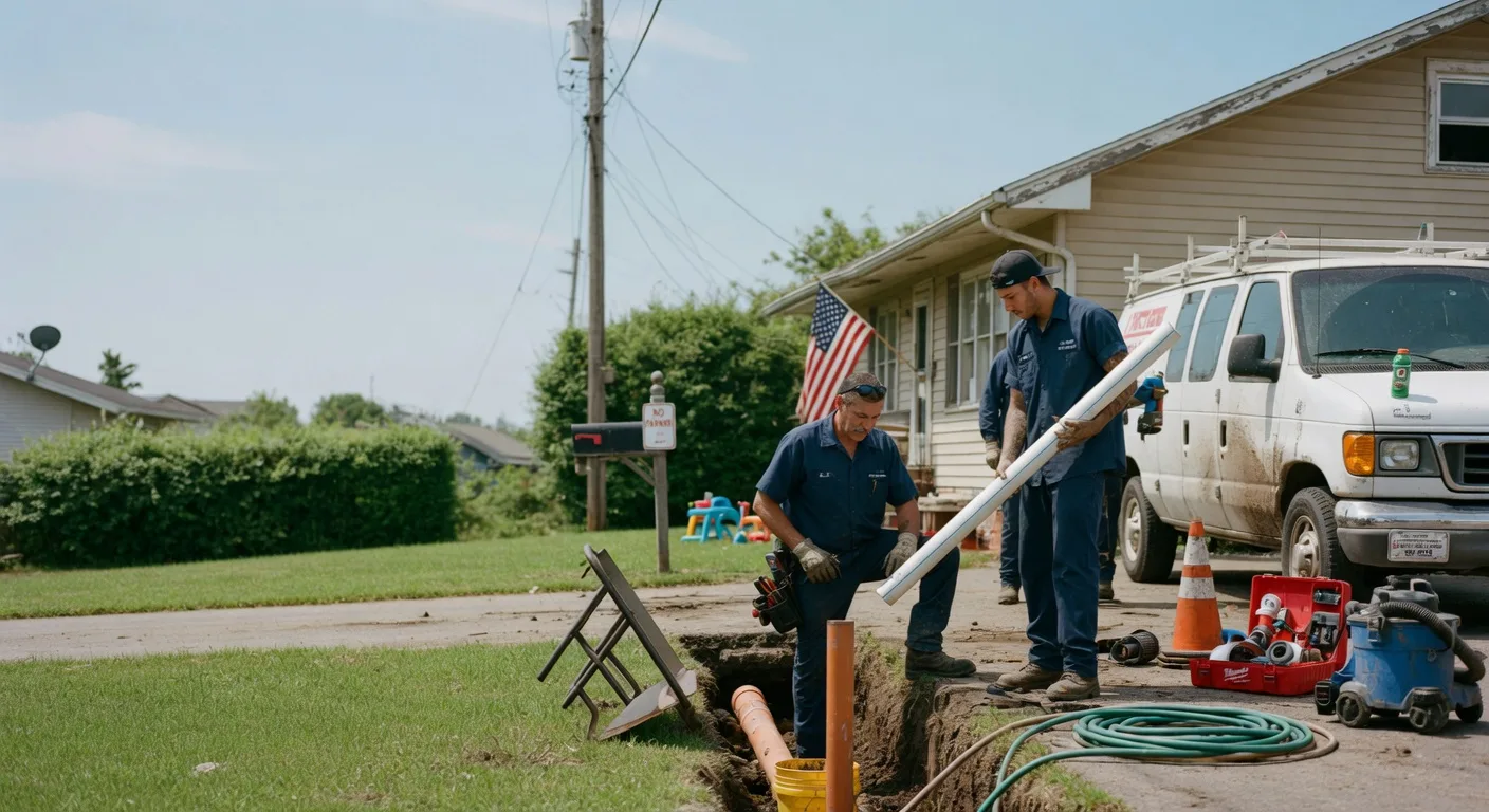 Sewer Line Inspection in Louisville, NE